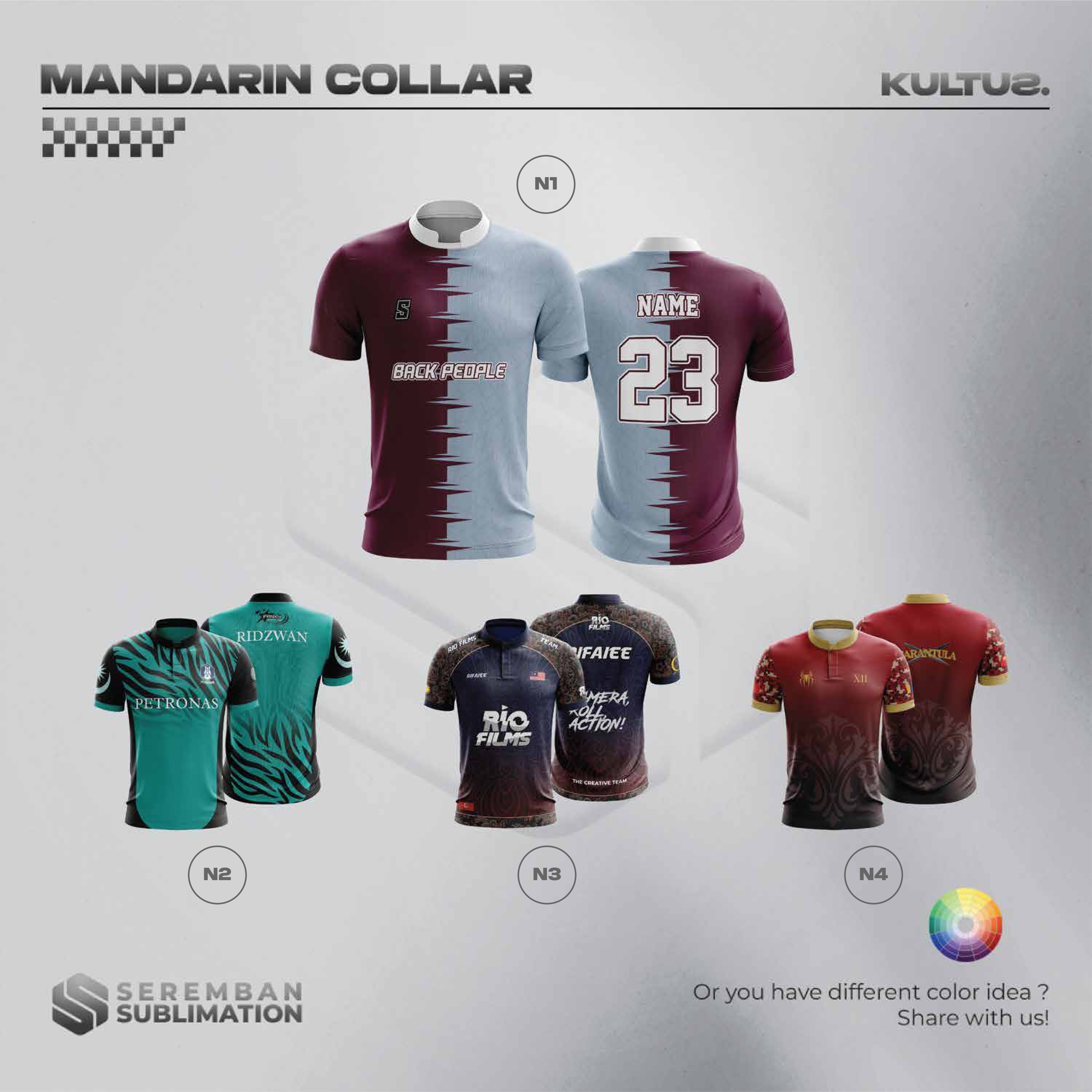 Mandarin Collar Series